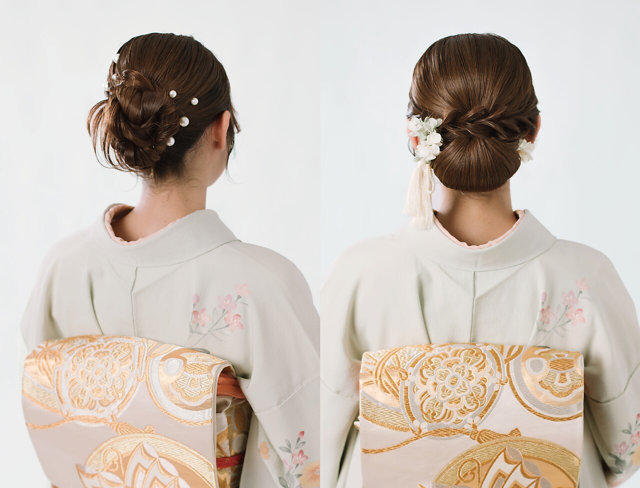 訪問着着付け＋ヘアセット