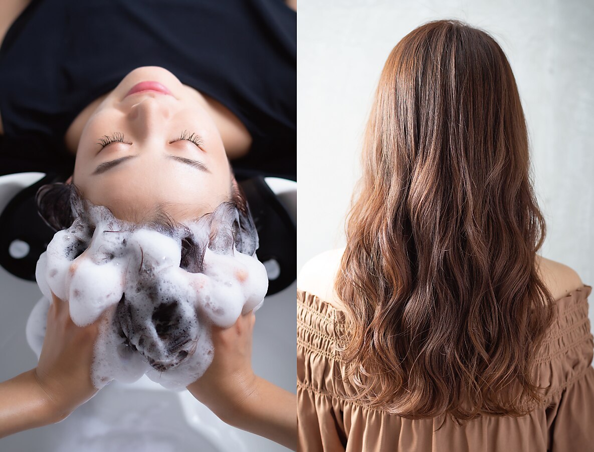 【朝シャン/8:00～9:30】シャンプーブロー＋アイロン仕上げ