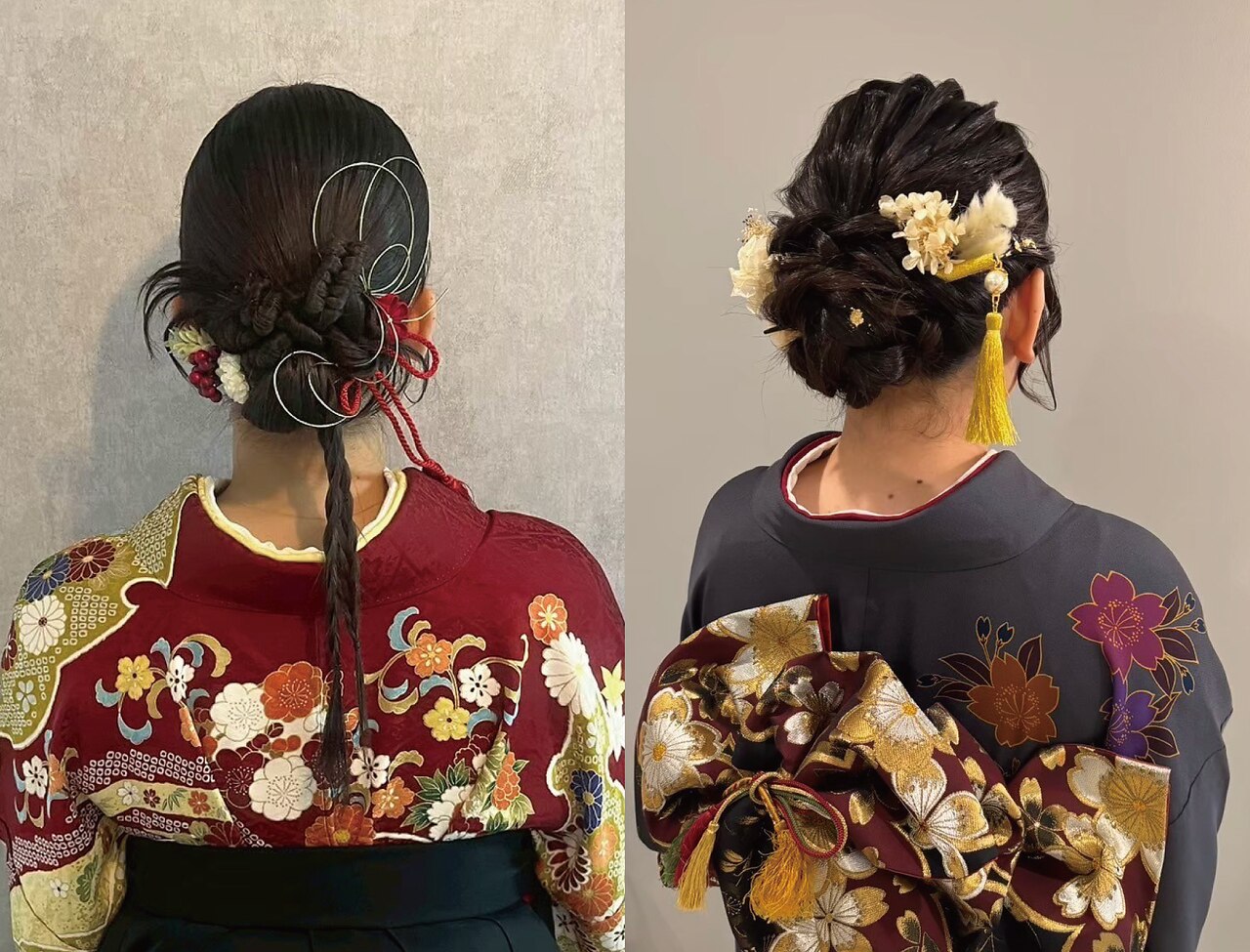 【卒業式/当日用】ヘアセット+袴着付け