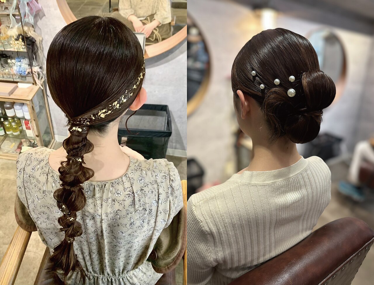 パーティースタイル【ヘアアクセサリー付き】